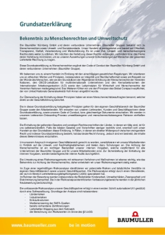 Grundsatzerklärung