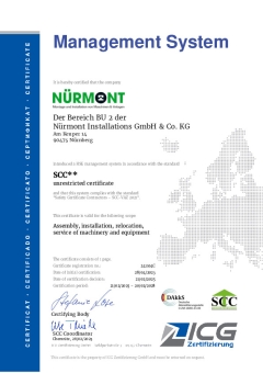 Certificate SCC