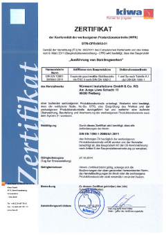 Zertifikat WPK